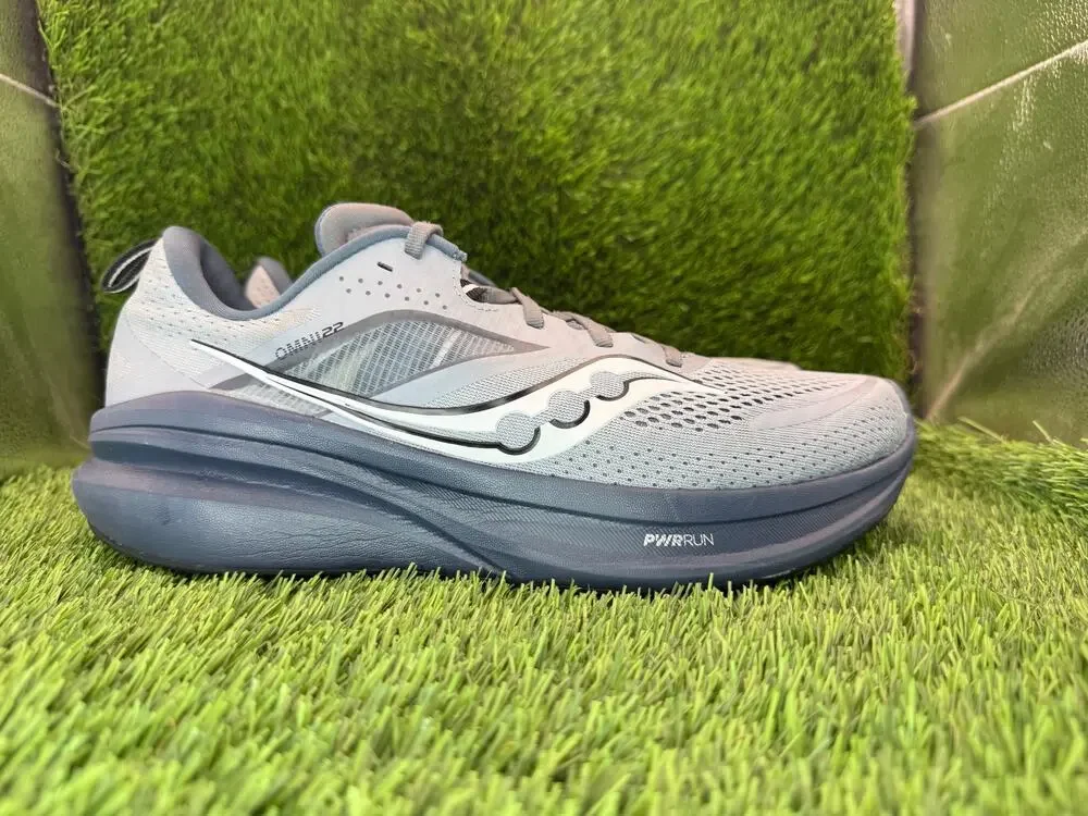 Saucony Omni 22 S20926-115 Athletic Sneaker Men's 9.5 Gray Mesh Running Sports